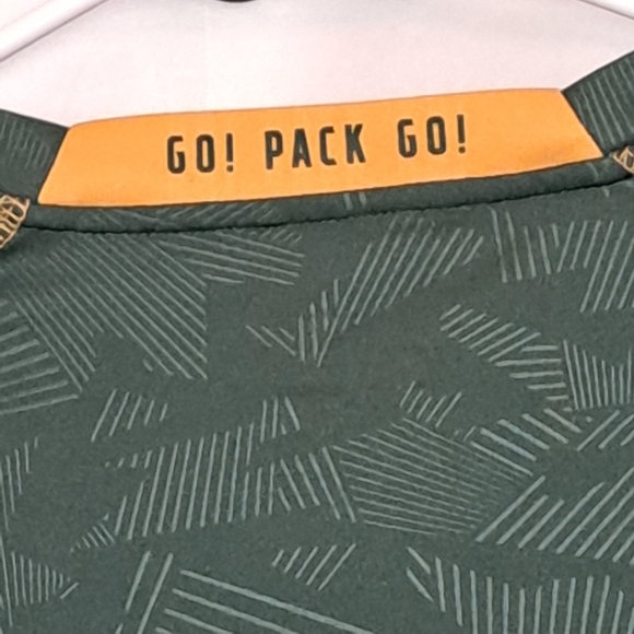 Fanatics Green Packers Football Long Sleeve Shirt Men's Small #36 - Picture 4 of 5